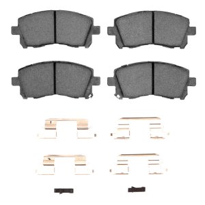 Subaru Impreza Brake Pads - Front - R1 Concepts - Semi Met - `97-`03
